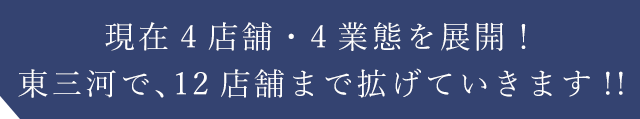 12店舗まで拡げていきます